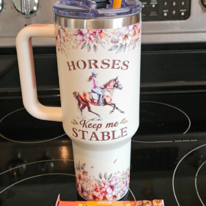 Keep Stable Horse Tumbler